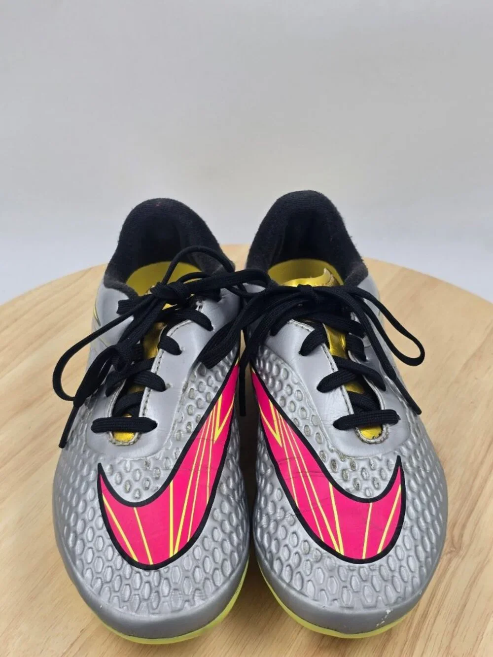 Nike Hypervenom Phelon Premium FG Soccer Cleats Youth Size 4y 677589-069 shoes